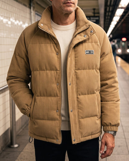 Marino Corduroy Puffer Jacket